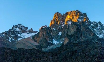 Adventure Travels Kenya, Luxury Tours  5 days Mt.Kenya Climb Chongoria route